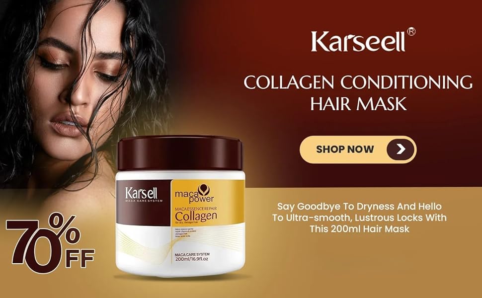 𝐊𝐚𝐫𝐬𝐞𝐞𝐥𝐥 𝐂𝐨𝐥𝐥𝐚𝐠𝐞𝐧 Hair Mask