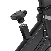 GOPLUS Cyclette Da Esercizio, Resistenza All'Attrito, Portata Di 120 Kg, Sella E Manubrio Regolabili, Manubrio Con Cardiofrequenzimetro, Monitor Digitale, Volano 6 KG, Ideale Per Casa/Ufficio (Bianco) 15 width=220