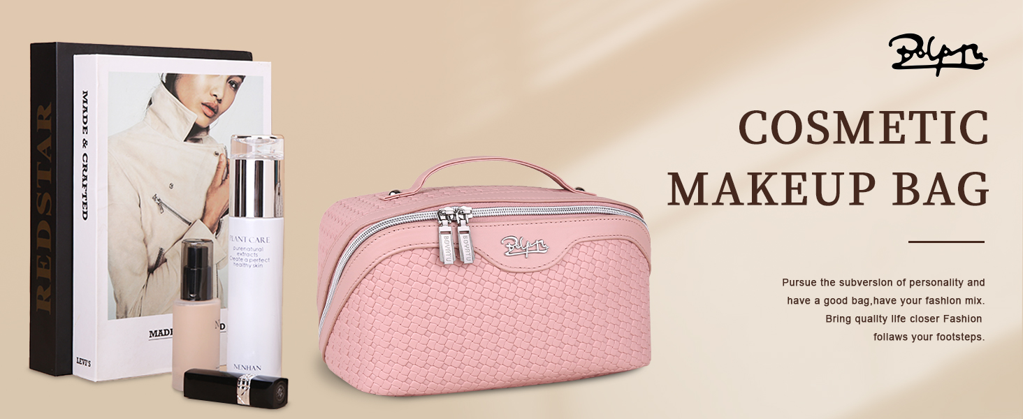 Travel Makeup Bag for Women Organizer