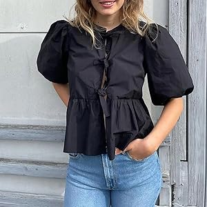 womens babydoll tops