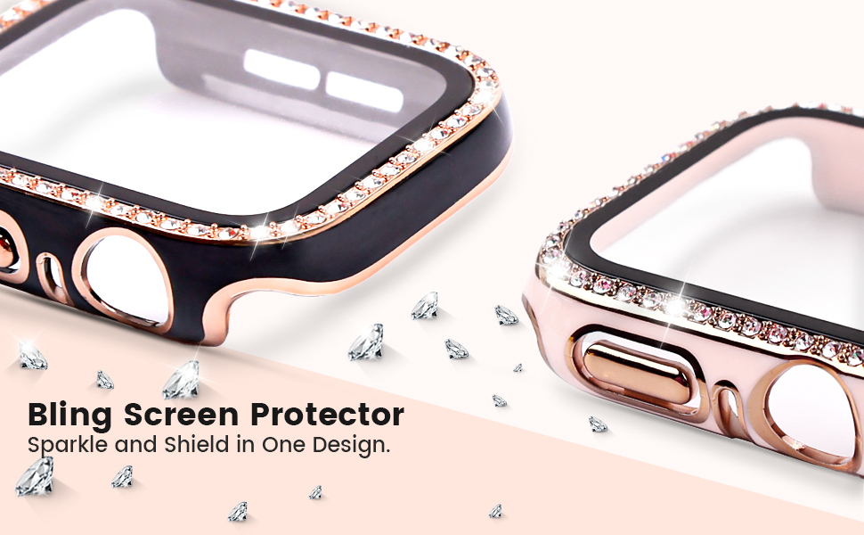 Apple Watch Bling Glass Screen Protector