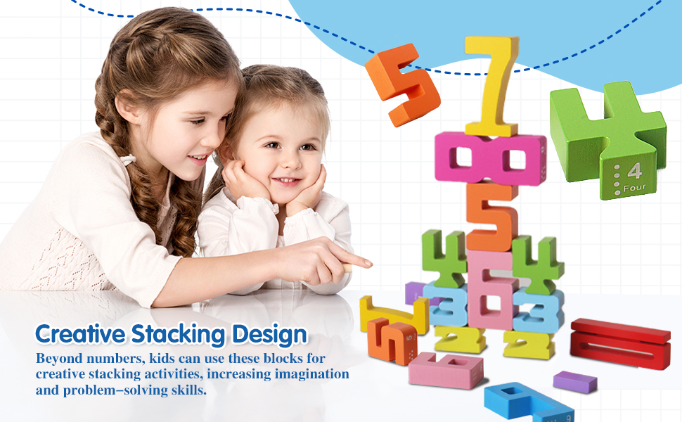 Number Blocks Toys for Kids