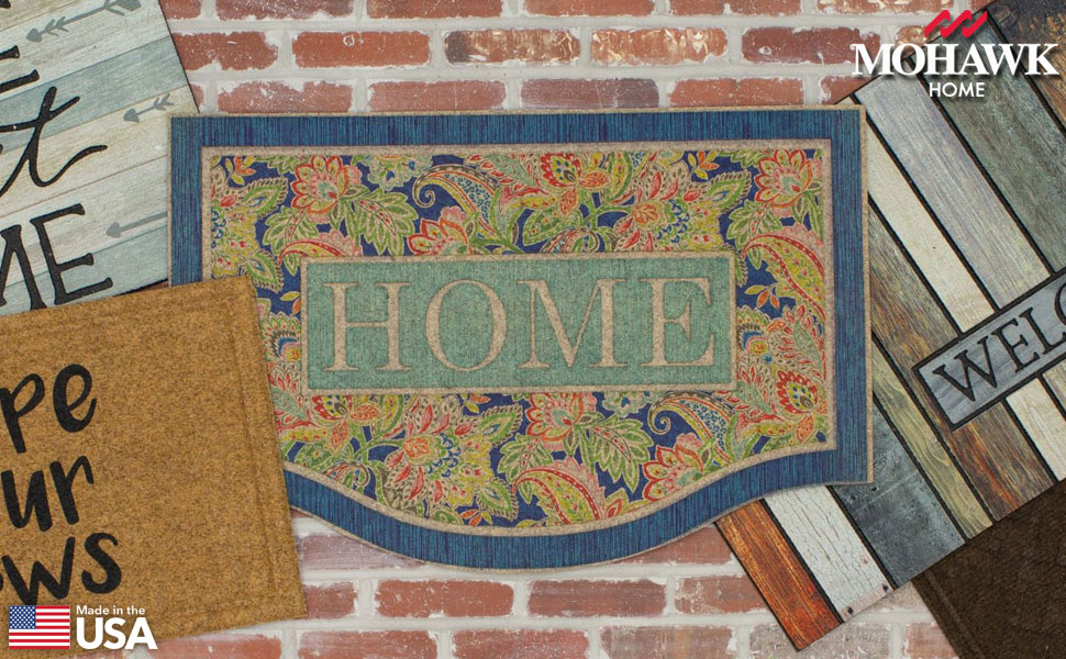 Mohawk Home Entryway Door Mat 2' x 4' All Weather Doormat