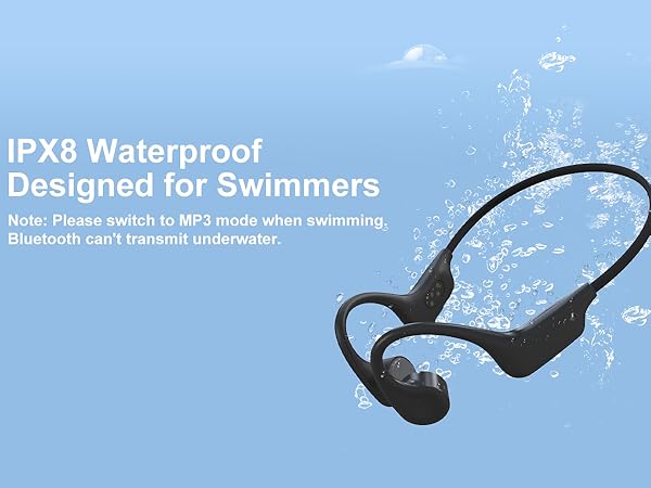 Amazon.com: KOPIDOE Bone Conduction Swimming Headphones