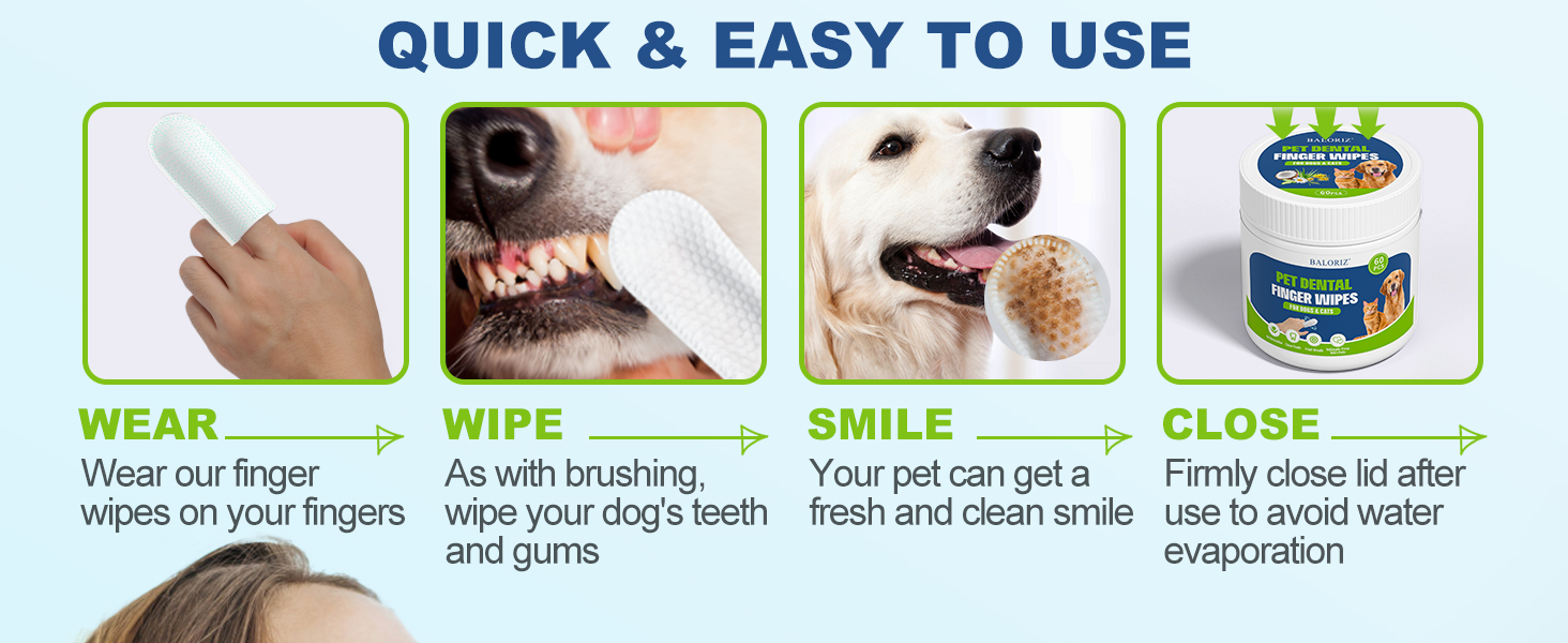 dog dental wipes