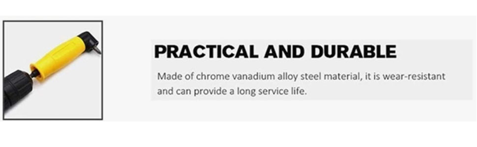 専用90包 Yakamoz 1/4 Inch Shank 90° Degree Right Angle Attachment