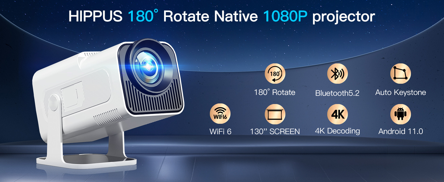 projector with wifi and bluetooth