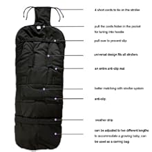 stroller bunting bag