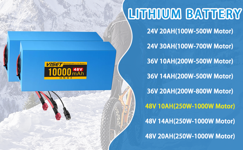 bike battery 48v