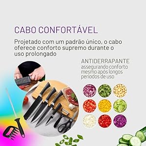 Kit Facas Churrasco - Qualidade Premium