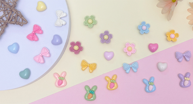 fabric cherry shoe charms