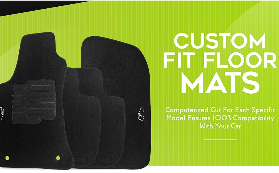 AllWeather Floor Mats for 2018 to 2022 Ford