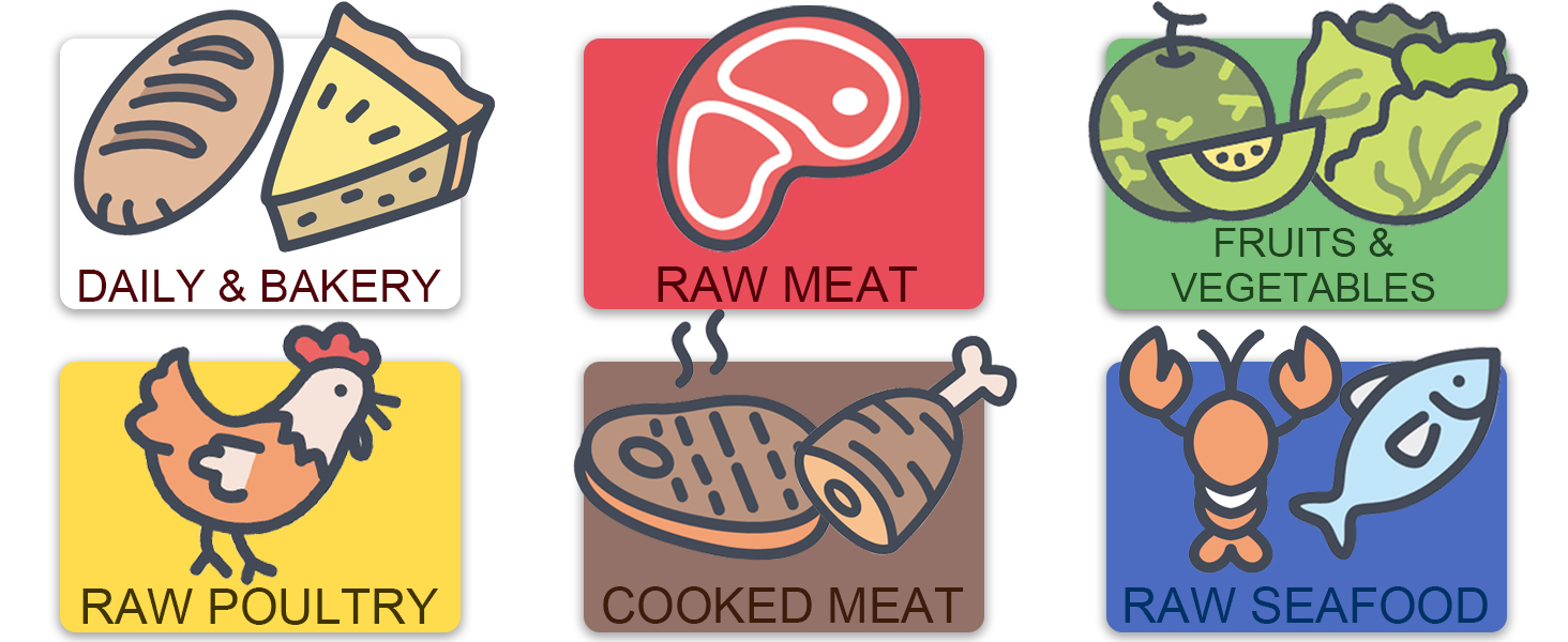 CURTA 4Pack Cutting Boards for Kitchen, 24" x 18" x 0.5" 4