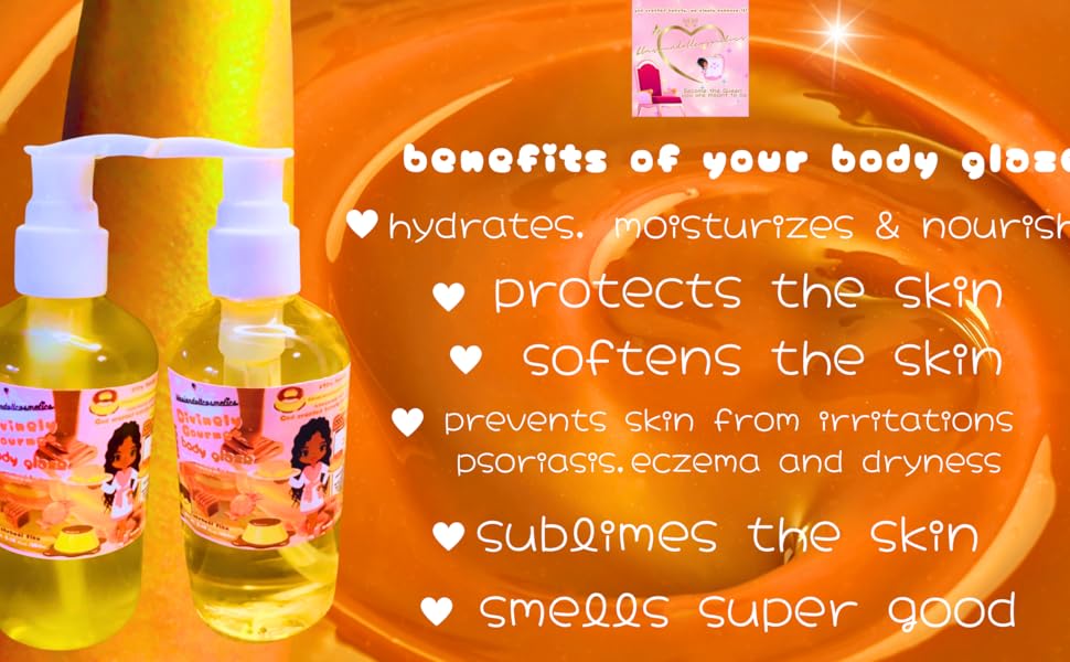 caramel flan body glaze 