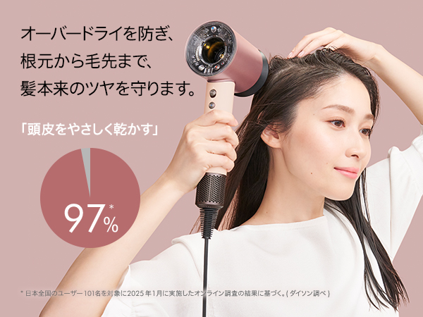 即購入可 ダイソン ヘアドライヤーHD16 SBP +パドルブラシ Amazon | 【限定ギフト パドルブラシ付き】Dyson(ダイソン
