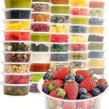 250ml small round containers