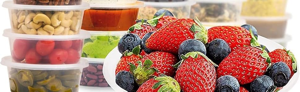 250ml small round containers