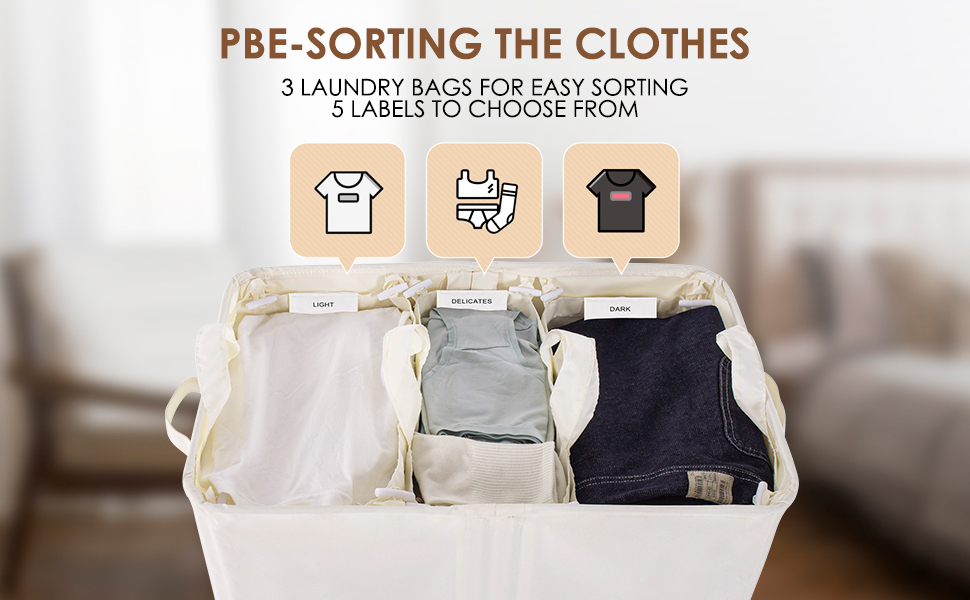 Clothes Hamper with Lid, 160l Large Hamper for Laundry