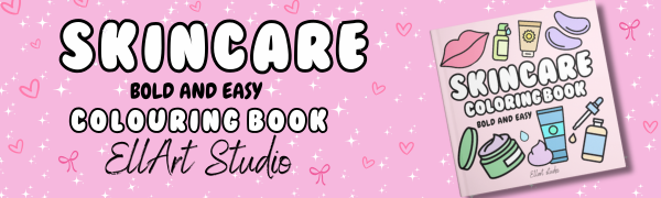 skincare coloring book