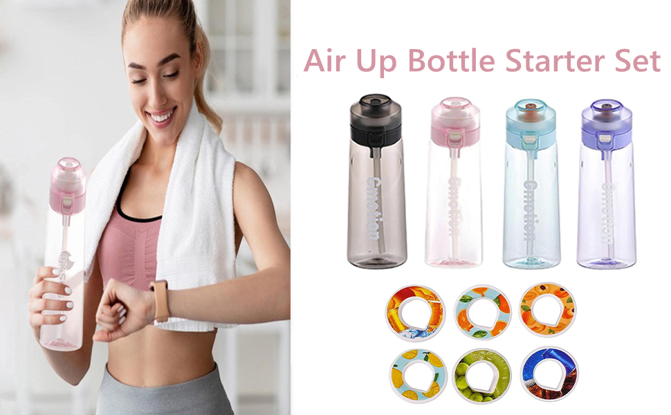 air up borraccia con gusti pod originale, bottiglia d'acqua