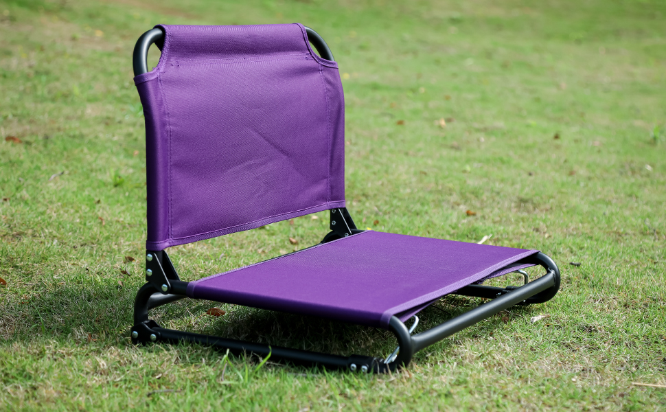 SUNNYFEEL 20'' Stadium Seat for Bleachers with Back Support