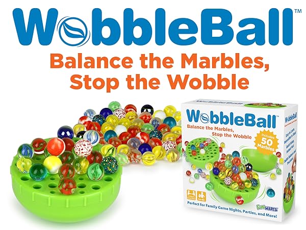 Amazon.com: The Original WobbleBall Marble Balancing Game
