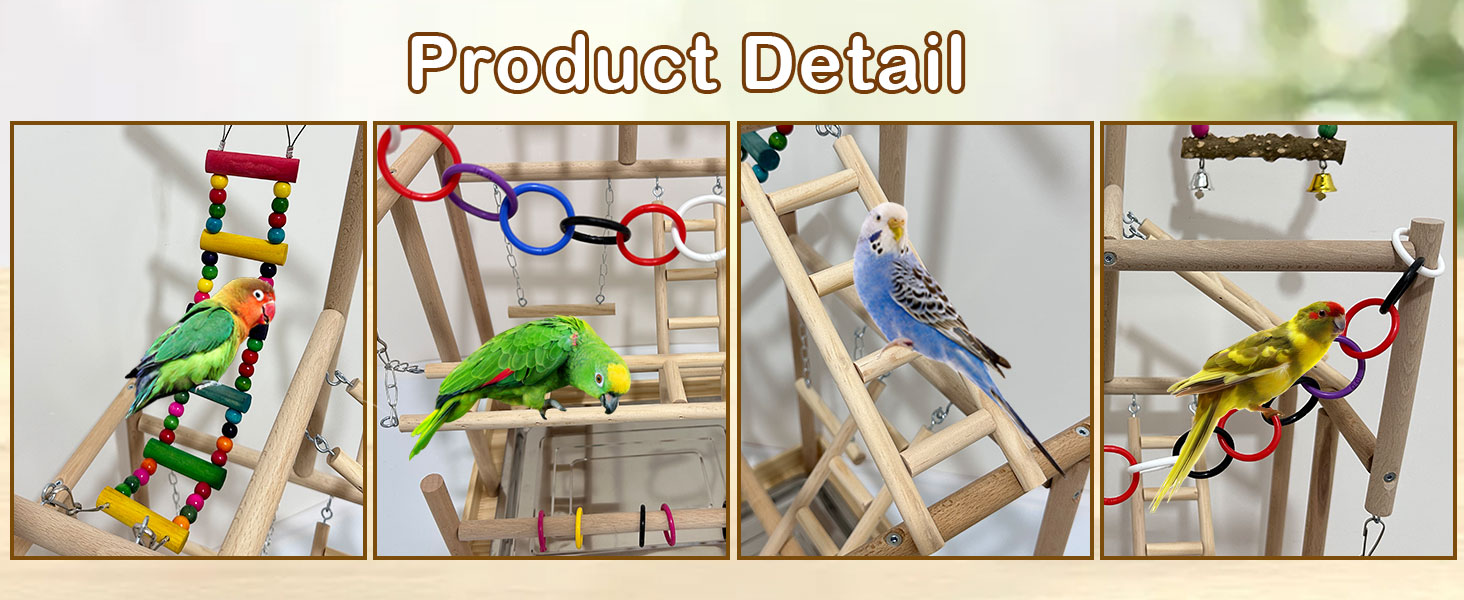 parrot play stand