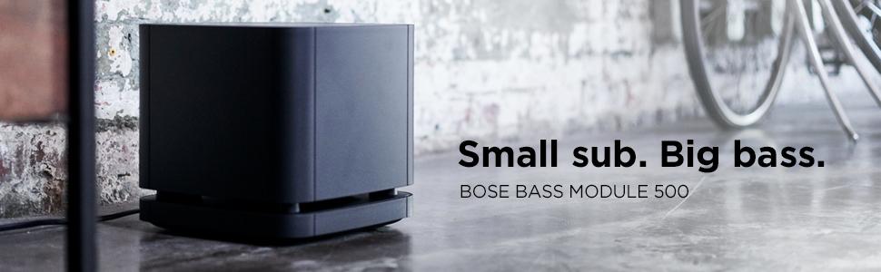 【最終値下げ】Bose Bass Module 500 ブラック Bose Bass Module 500 – Powerful, Small Subwoofer | Bose