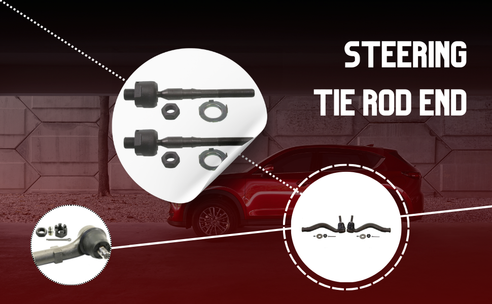 6737様 Amazon.com: Front Inner Steering Tie Rod End Replaces