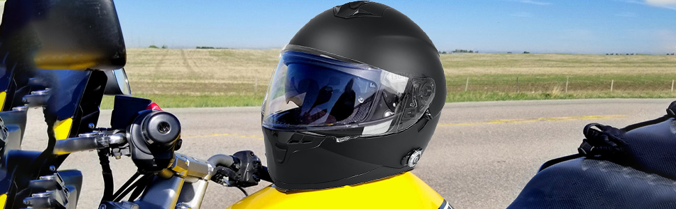 FreedConn BM12 DOT Certified Motorcycle Bluetooth Helmet L XL XXL Motorbike Full Face Helmet