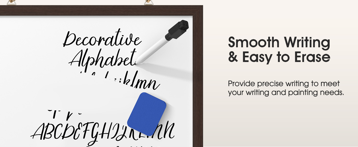 Wooden Frame Whiteboard