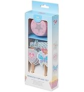 Tala Princess Cupcake Topper Set, Includes 24 Cases and Toppers, Princess Designs