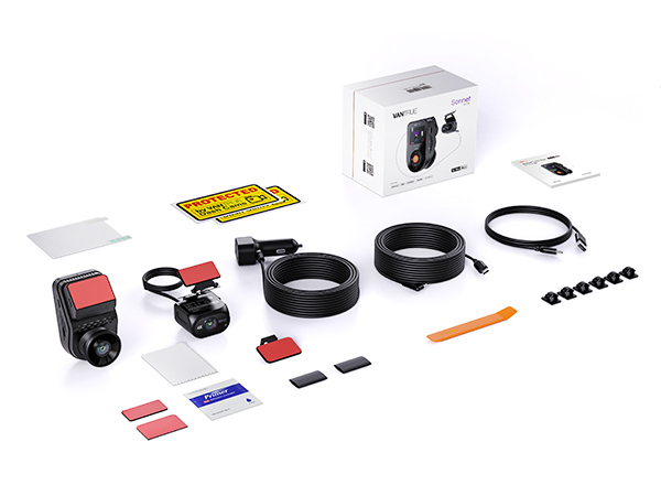 ❤️1品限り❤️ドライブレコーダー 4K 前後カメラ AI動体検知 Appシュアー 最新4Kドライブレコーダー】AI動体感知で不審者を見抜く➔4Kで