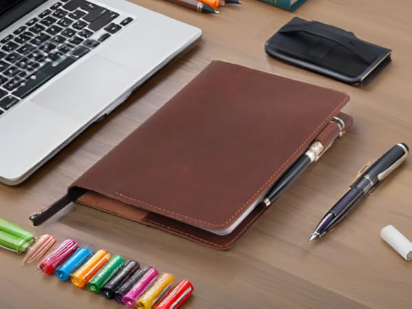 【PELLICULE】 mat leather taste jk CestAntiQ Heavy Duty Full Grain Leather Journal Cover – Fits