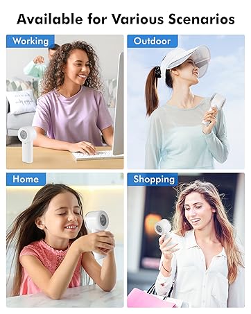 portable fan handheld personal for travel small mini face fans hand held women 