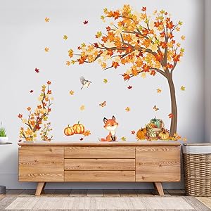 fall decals for decor