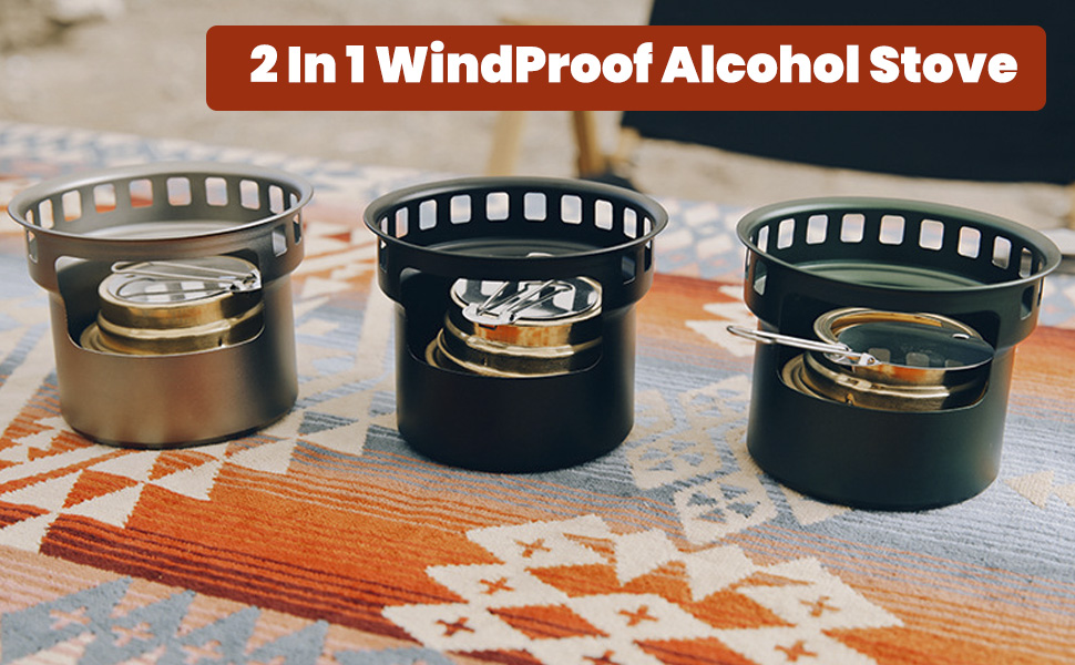 Outdoor Mini Alcohols Stove Camping