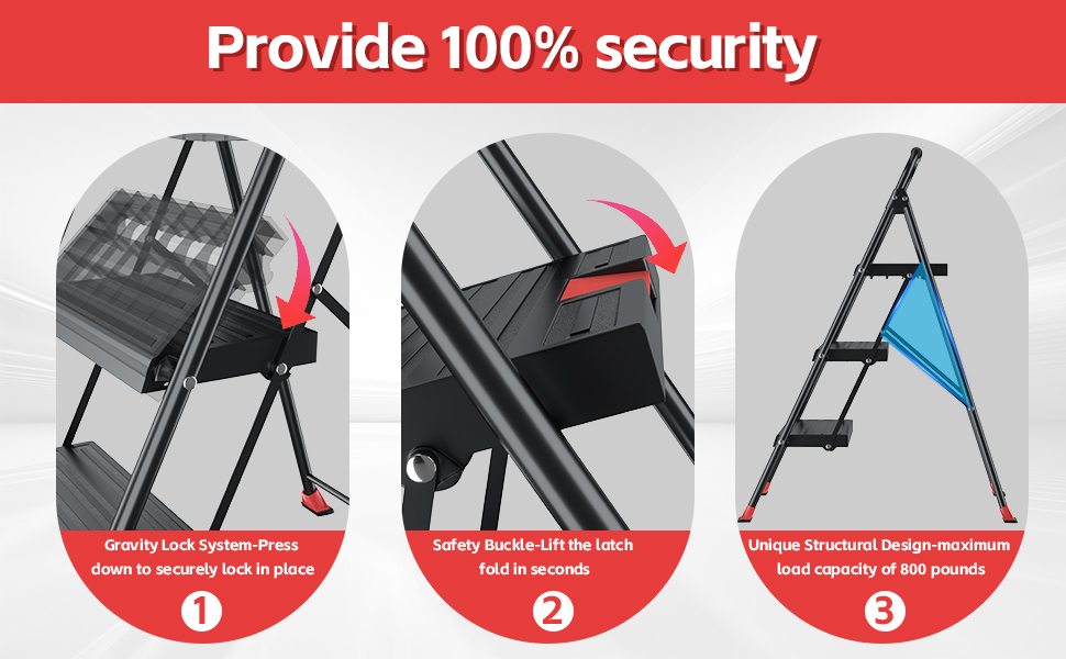 Step Ladder Foldable Folding Stool