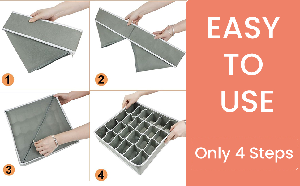 Underwear Organisers Storage Box Artboard