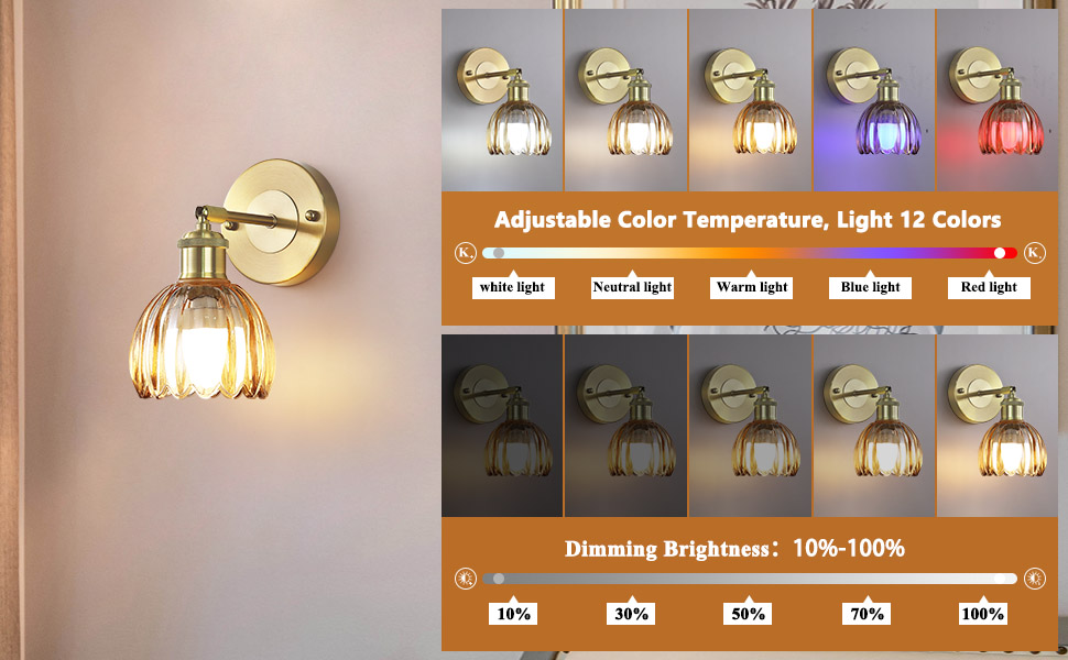 Wireless Wall Sconce