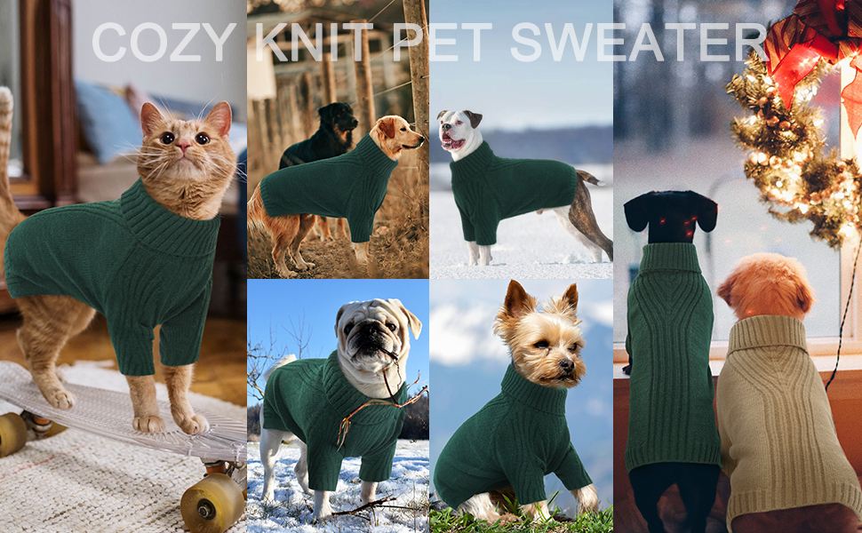 IECOii Dog Jumper XL,Extra Large Dog Jumper for Daily Christmas Clothes