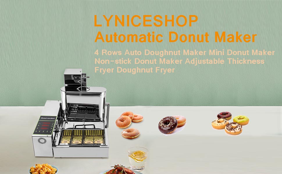 Commercial Automatic Donut Making Machine, 4