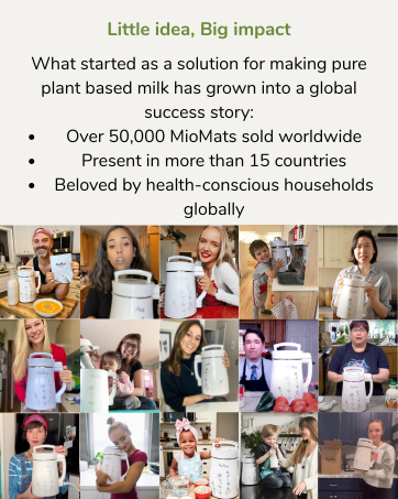 More than 50000 happy MioMat users