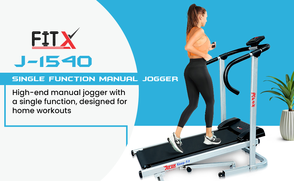 Avon Fitx J-1540 Manual Treadmill for Home Use Jordan Ubuy