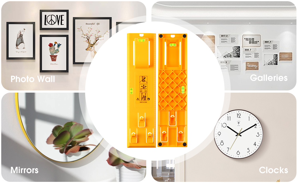 Picture hanging tool can be widly used to hang photos, mirrors and clocks