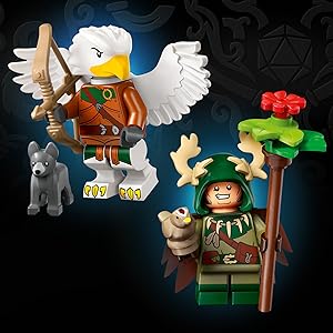 Ｋ*Ｏ様 TRDKYB製 フロント用2本セット LEGO MINIFIGURES - DUNGEONS & DRAGONS ZESTAW 71047 - 36