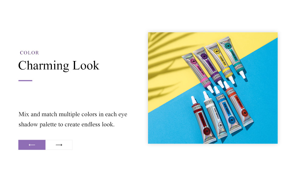 Waterproof eyeshadow cream