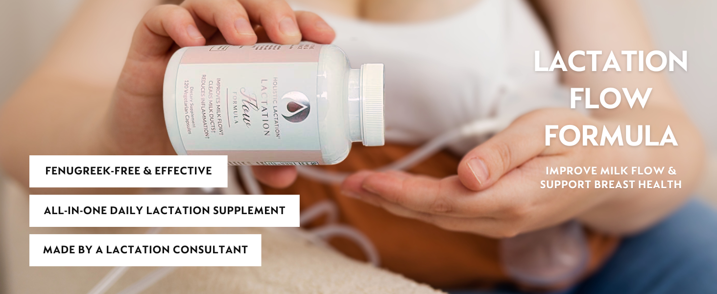 Holistic Lactation® Lactation Flow Formula (60 Servings), Supplement to Support