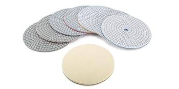 7 inch diamond polishing pad