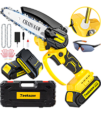 Amazon.com: ZEEKSAW Mini Chainsaw 6 Inch Cordless, Super